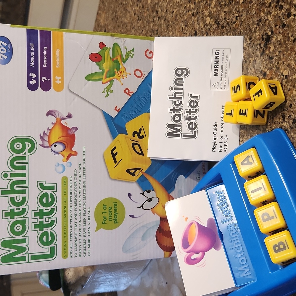Matching Letters Game